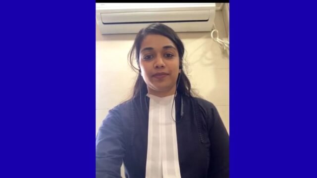 Advocate Khevana Dagli